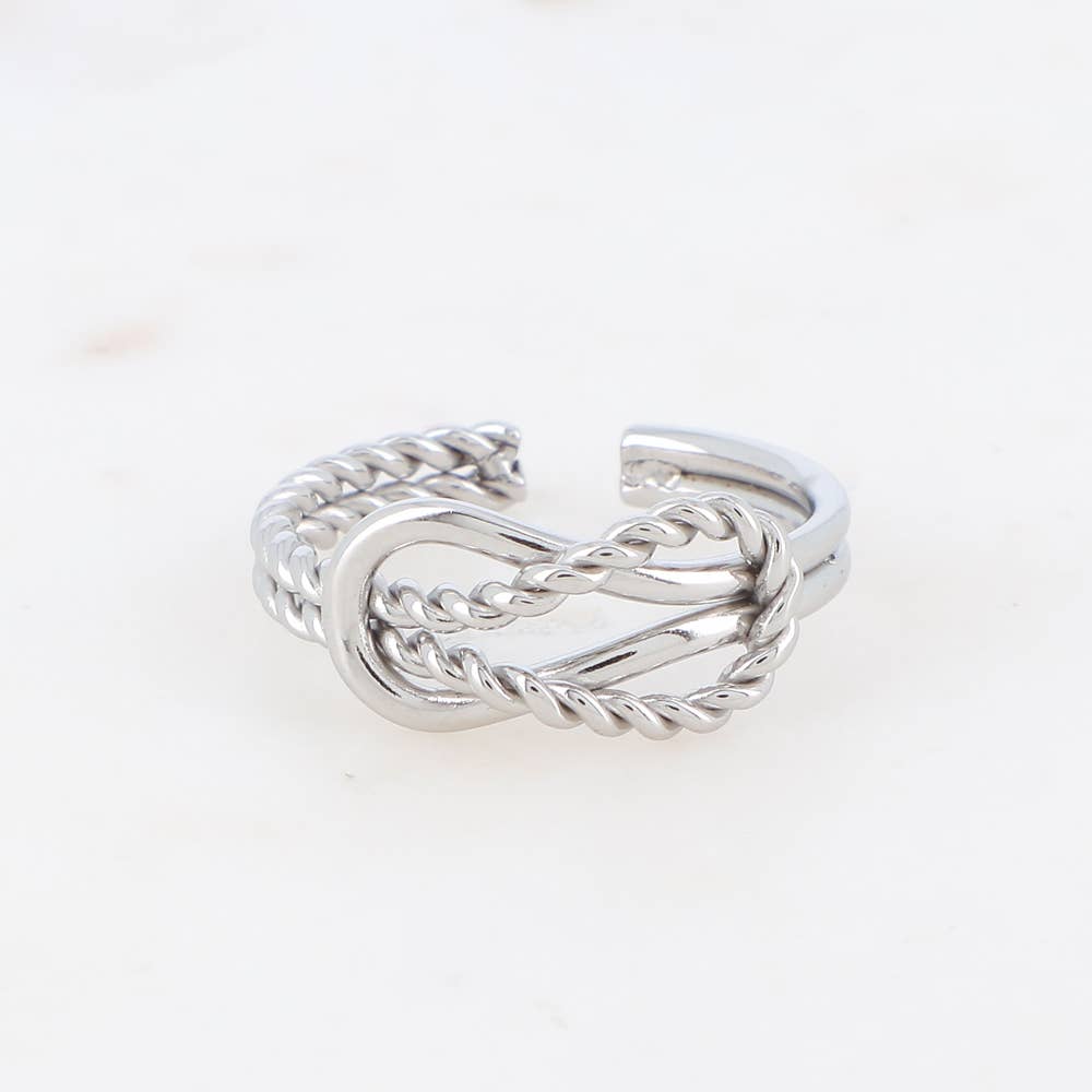 Bague Venceslas rhodium