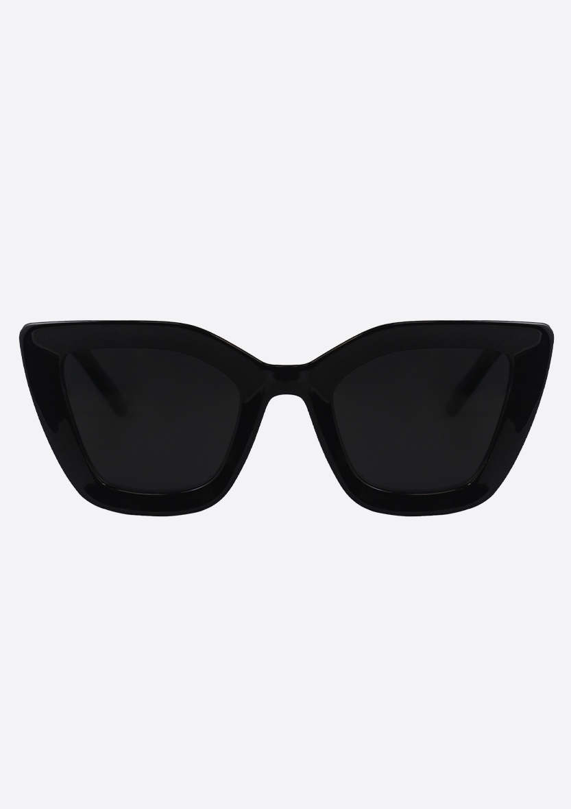 SUNGLASSES (POLARIZED) - ATENEA SHINNY BLACK